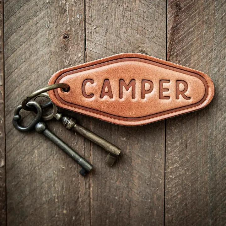 Leather Keychain