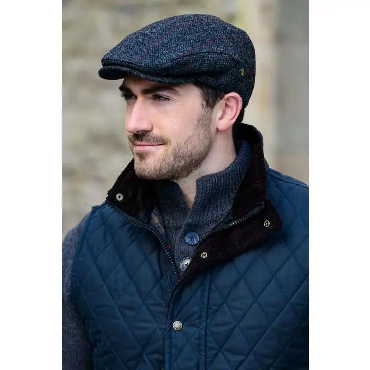 Trinity Tweed Flat Cap, Made in Ireland