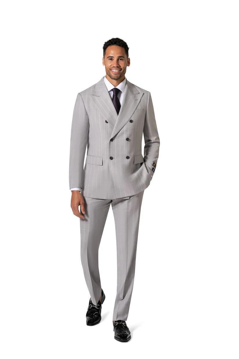 Bergamo Elegant - Faille Wool 10005.2054 D/B Modern Fit Suit