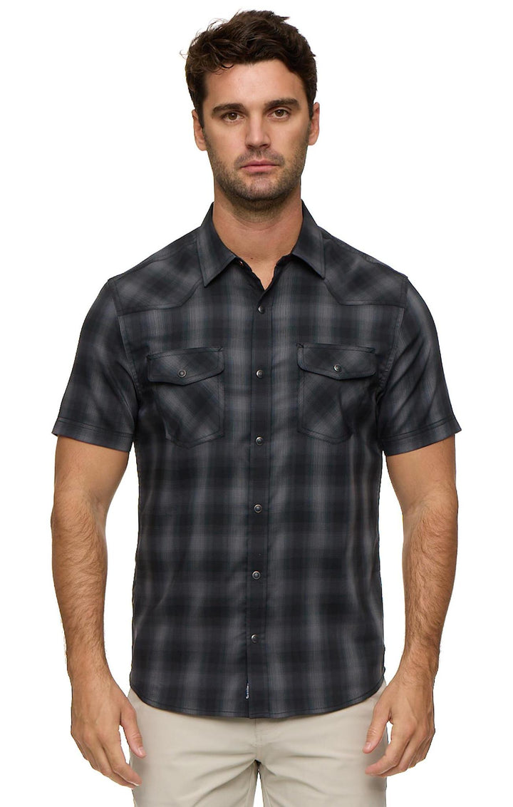 BLUFFS SS PERFORMANCE WESTERN SHIRT