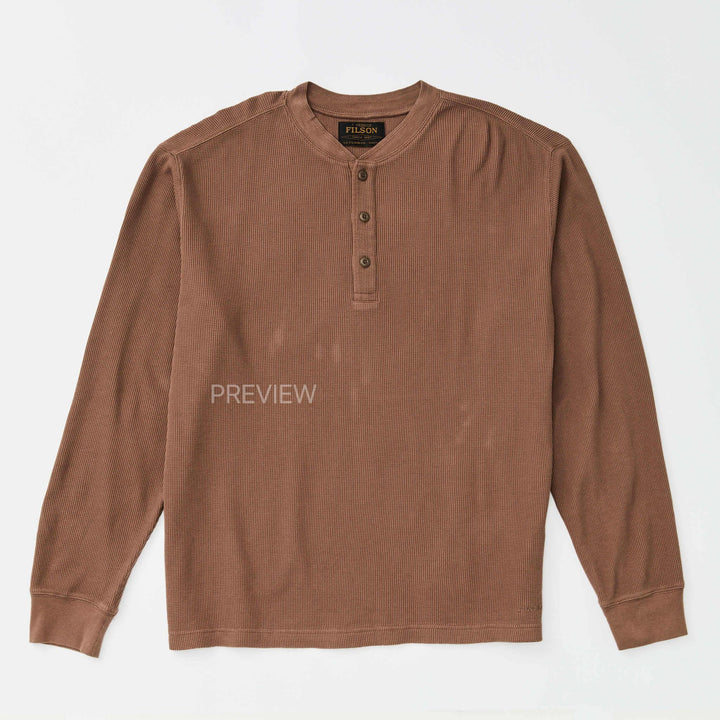 Filson Lightweight Waffle Knit Henley