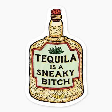 Tequila 3" Art Sticker