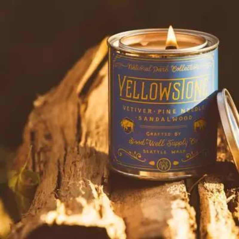 Good &amp; Well Supply Co. National Park Candle - 1/2 Pint - Yellowstone