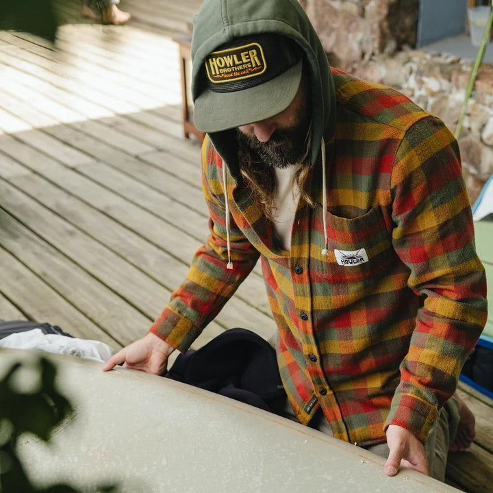 Howler Brothers Salvo Hooded Blanket Flannel