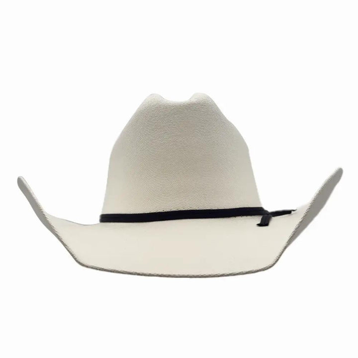 American Hat Makers Western Cowboy Hat - Style Pioneer | White