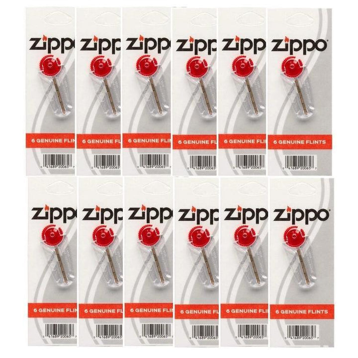 Zippo Genuine Flints – 6 Flint Plastic Dispenser
