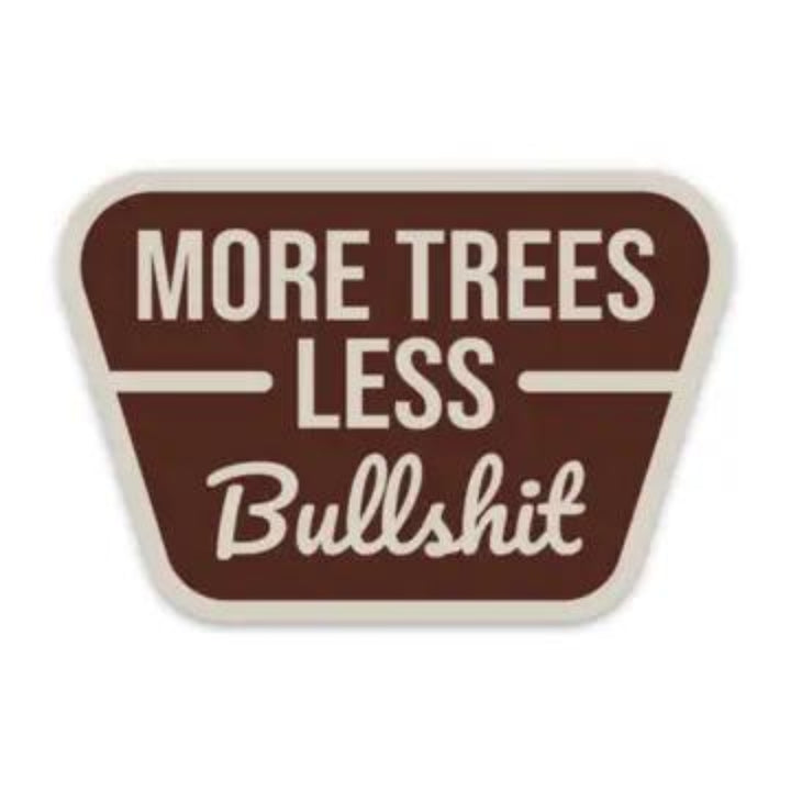 208 Tees Sticker Decal - Waterproof Vinyl - Nature | 3-3.5 inches