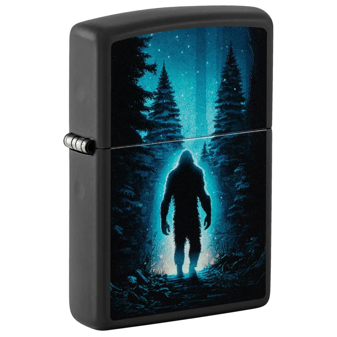 Zippo Ultra Squatch Design Black Matte Windproof Lighter