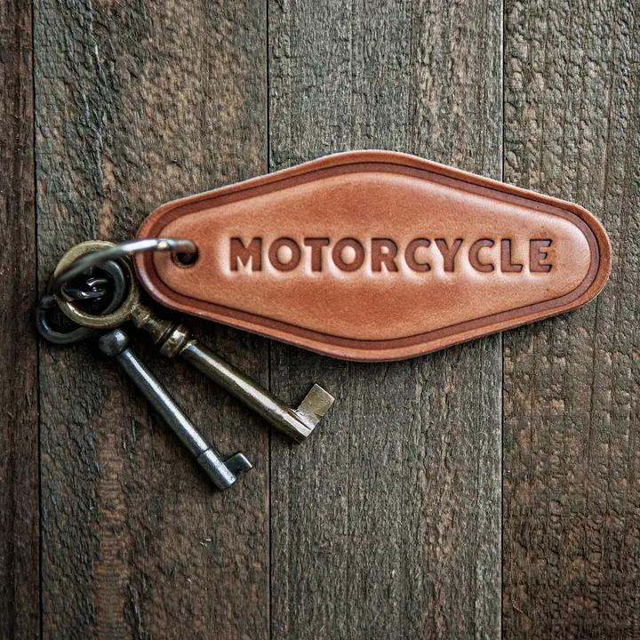 Leather Keychain