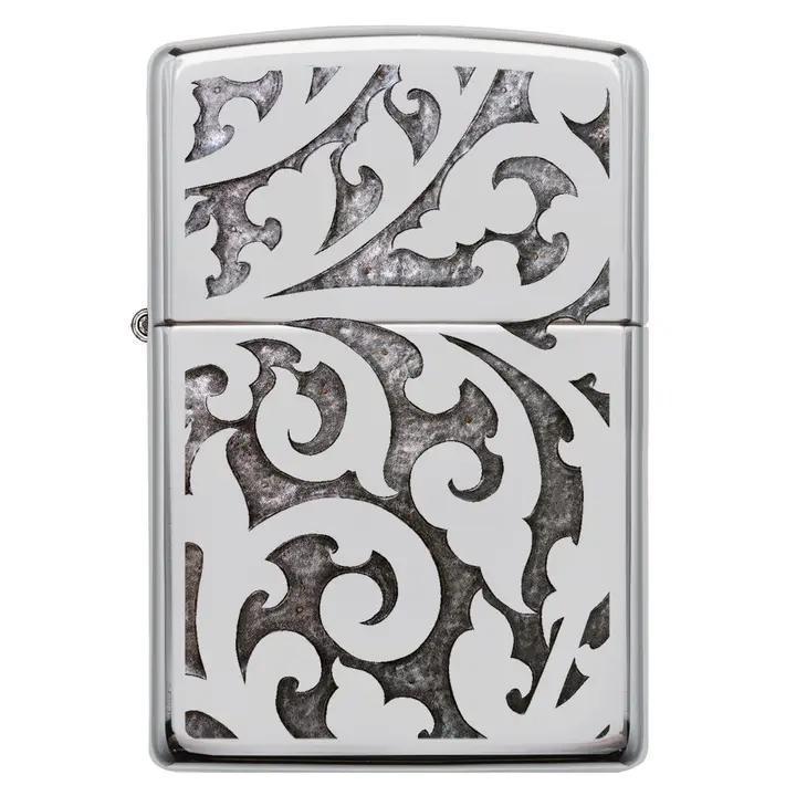 Zippo Elegant Filigree Chrome Windproof Lighter