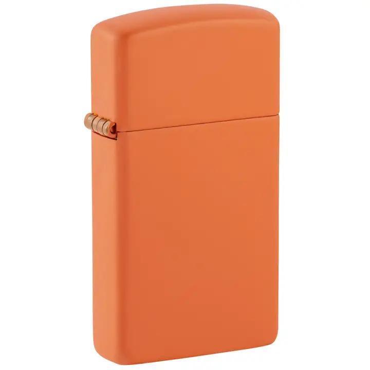 Zippo Slim® Orange Matte Windproof Lighter