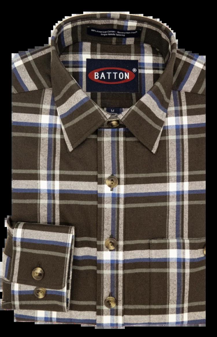 Batton Alfonso Mens Classic Big &amp; Tall Shirt