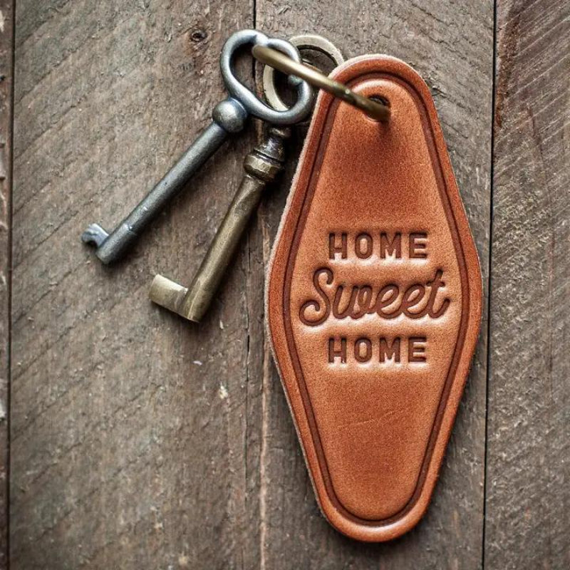 Leather Keychain