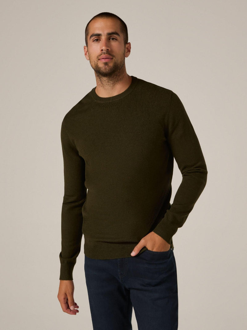 7 Diamonds Alcott Crewneck Sweater - Front View