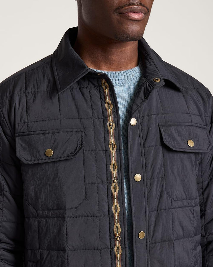 Pendleton Arroyo Crinkle Quilted Shirt Jacket