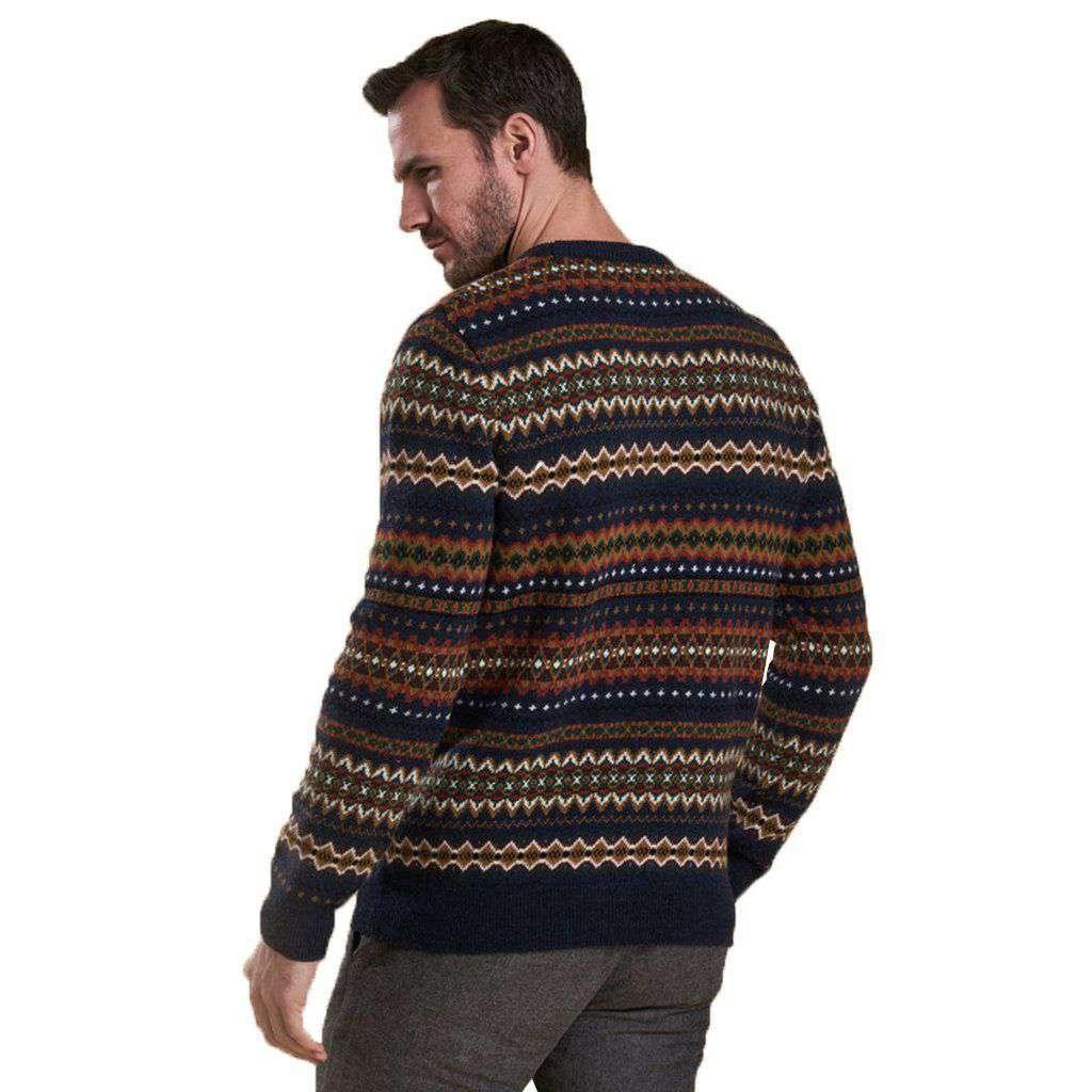 Barbour Case Fair Isle Crew Neck Sweater