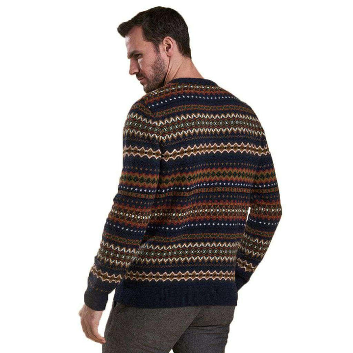 Barbour Case Fair Isle Crew Neck Sweater
