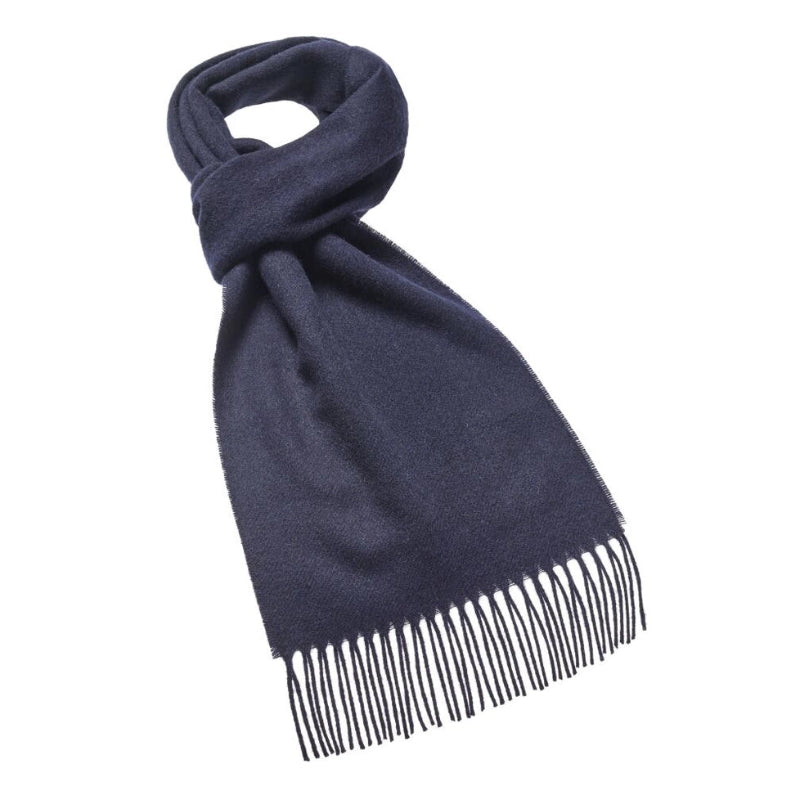 Bronte Moon Plain Luxury Scarf - 100% Merino Lambswool - Made in England