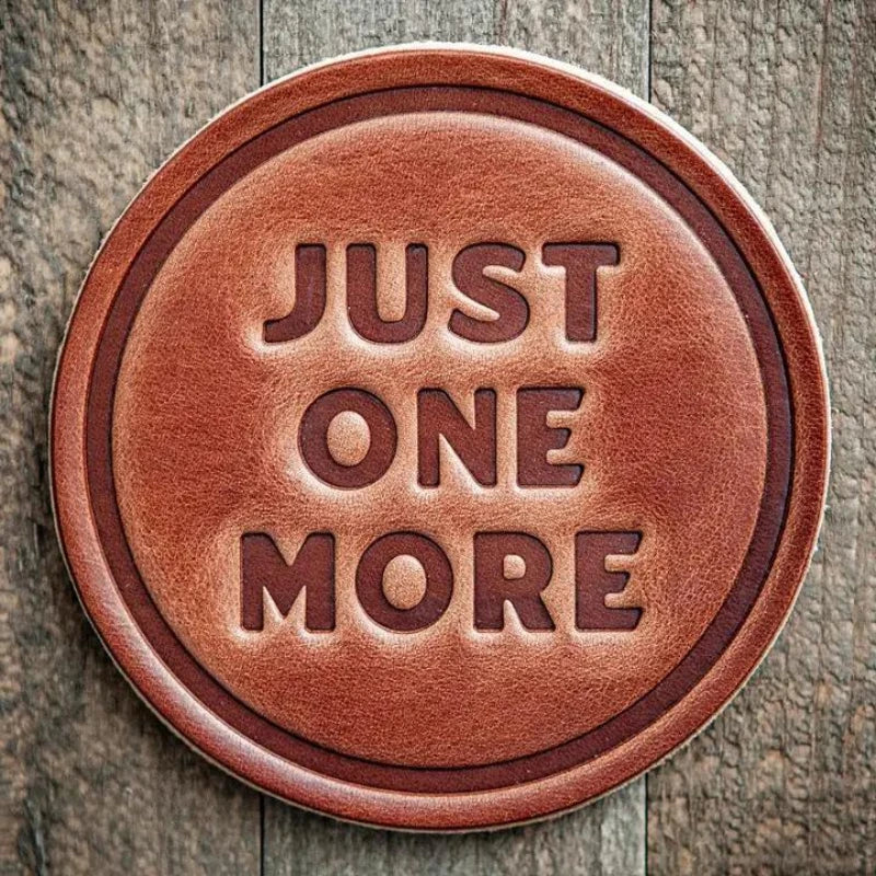 Sugarhouse Leather Coaster 