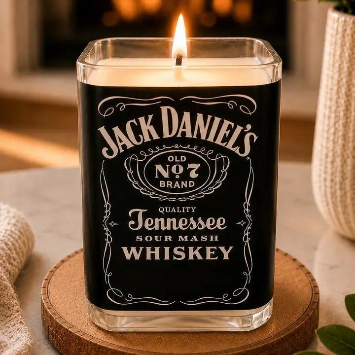 Last Call Bottle Co Jack Daniel Bottle Candle 20 oz