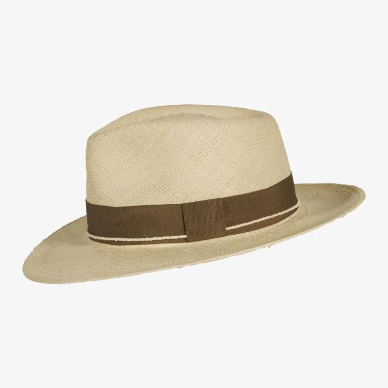 American Hat Makers Genuine Panama Fedora Hat - Style Quito
