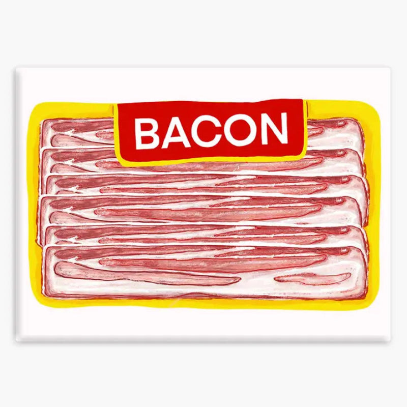 Nice Enough Sticker Bacon Magnet