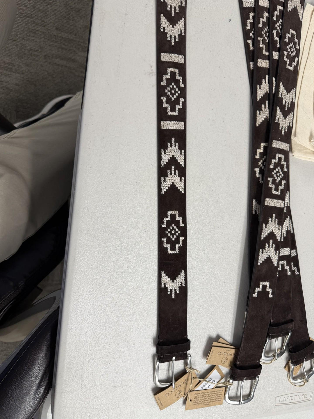 Post &amp; Co. Firenze Handmade Leather Belt