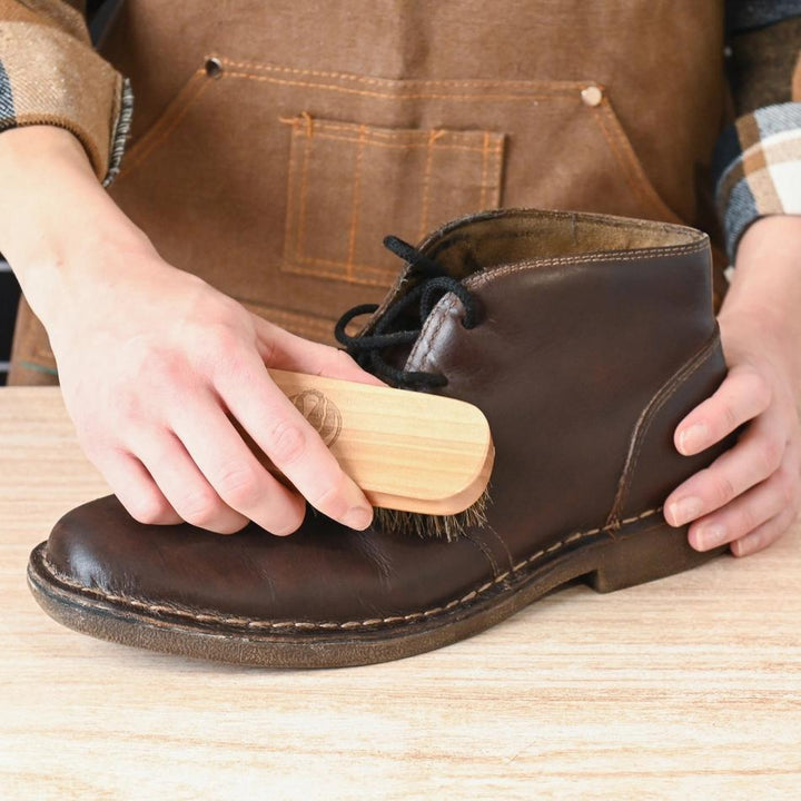 Rhino Wax Complete Cleaning Brush Kit for Leather Goods 4 pieces