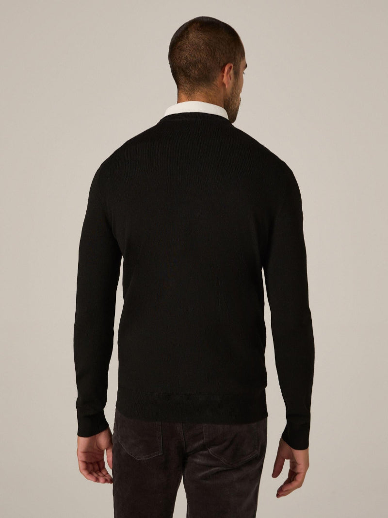 7 Diamonds Alcott Crewneck Sweater - Back view