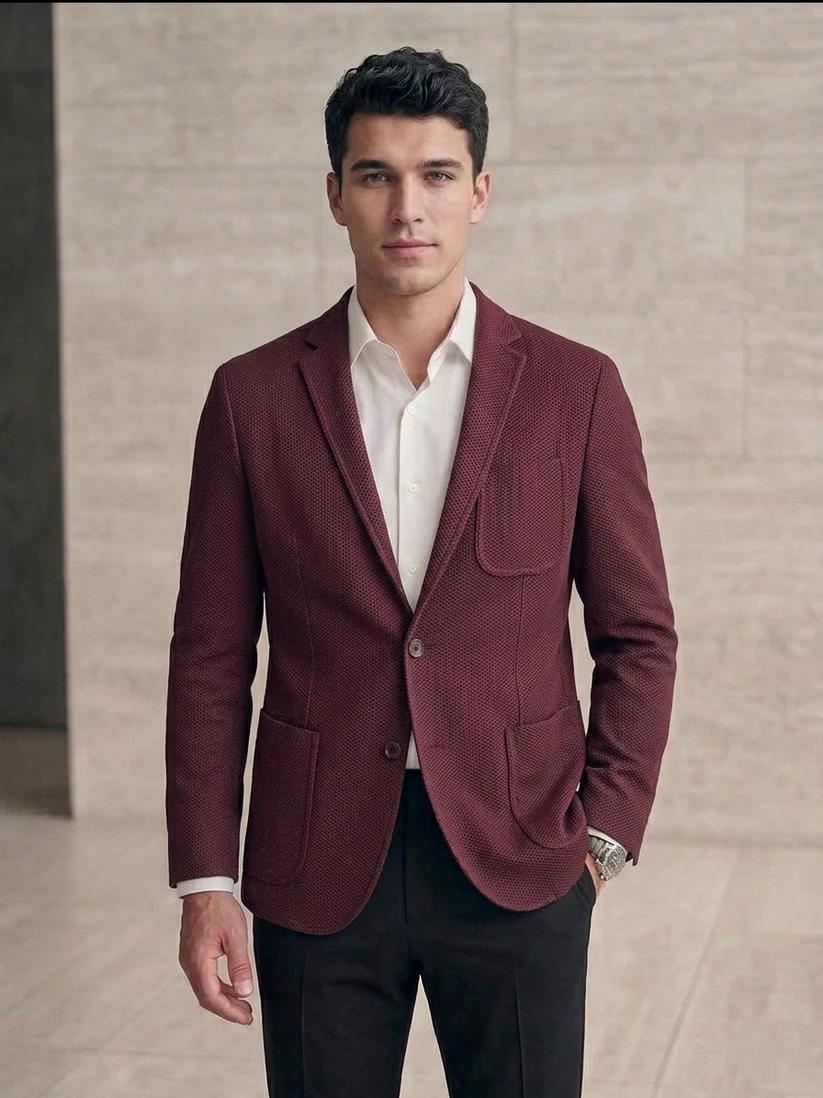 Bergamo Elegant Stretch Sport Coat Slim Fit
