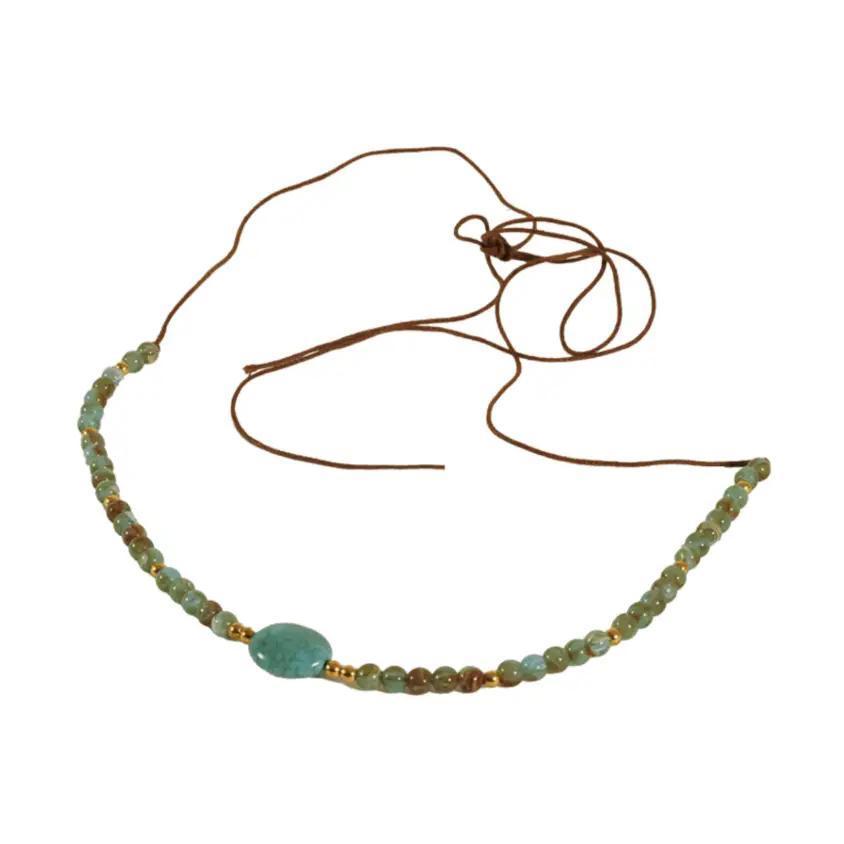 American Hat Makers Sun Stone Twine Hat Band