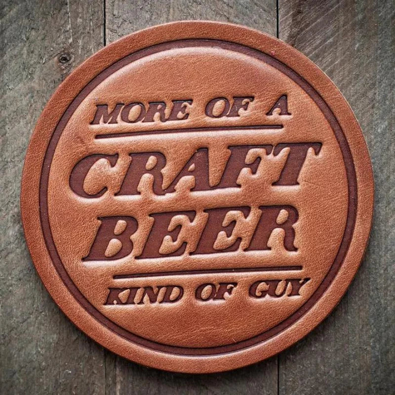 Sugarhouse Leather Coaster 