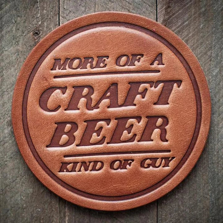 Sugarhouse Leather Coaster 