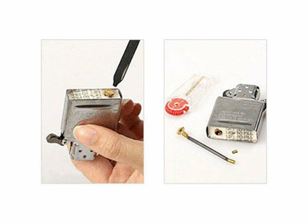 Zippo Genuine Flints – 6 Flint Plastic Dispenser