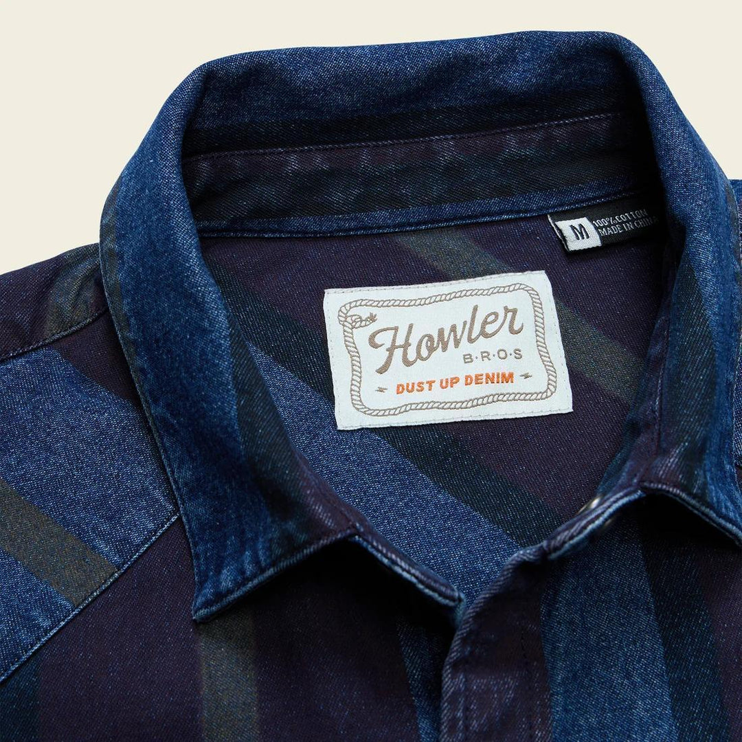 Howler Brothers Dust Up Denim Snapshirt