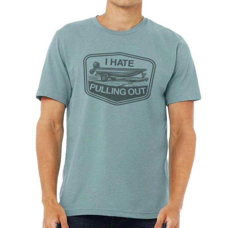 Ales to Trails I Hate Pulling Out T-Shirt | Lagoon 