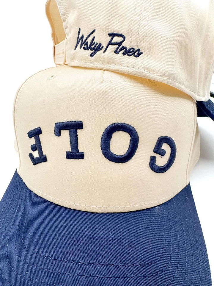 Tan &amp; Navy &