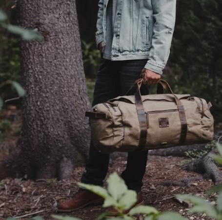 Kodiak 55L Nomad Duffel Bag - Tan