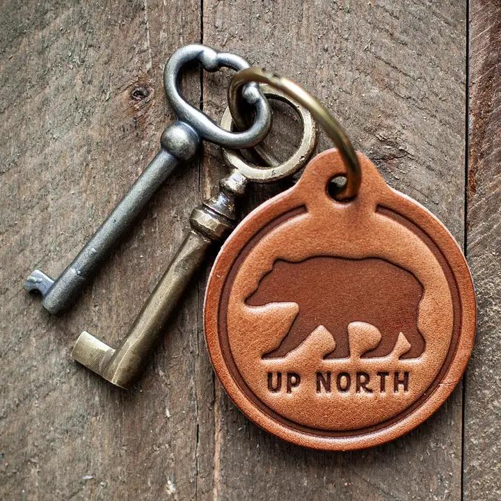 Leather Keychain