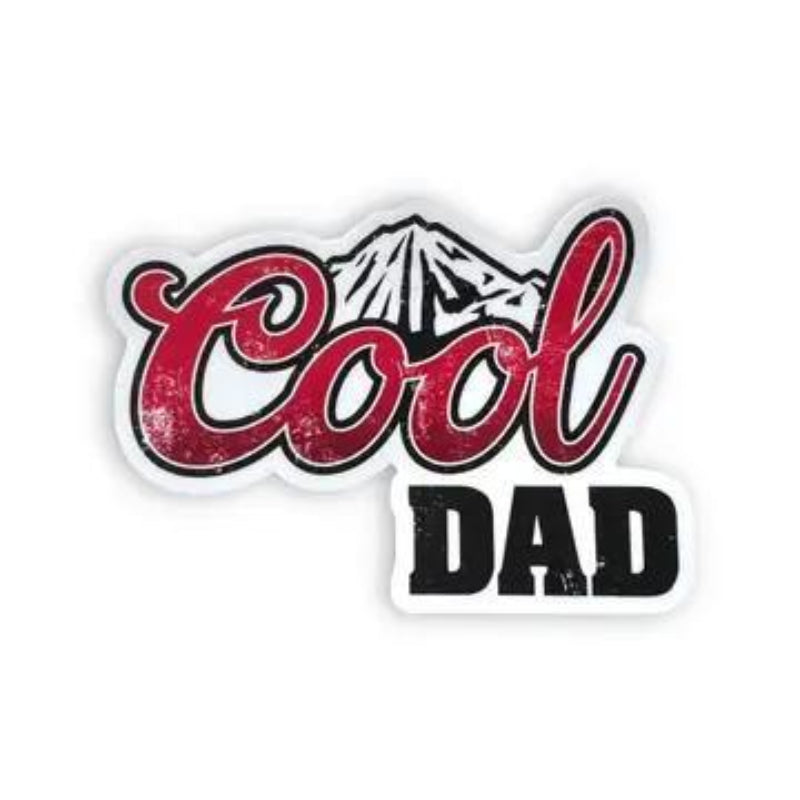 208 Tees Cool Dad Sticker - Weatherproof - Durable | 3-3.5 inches