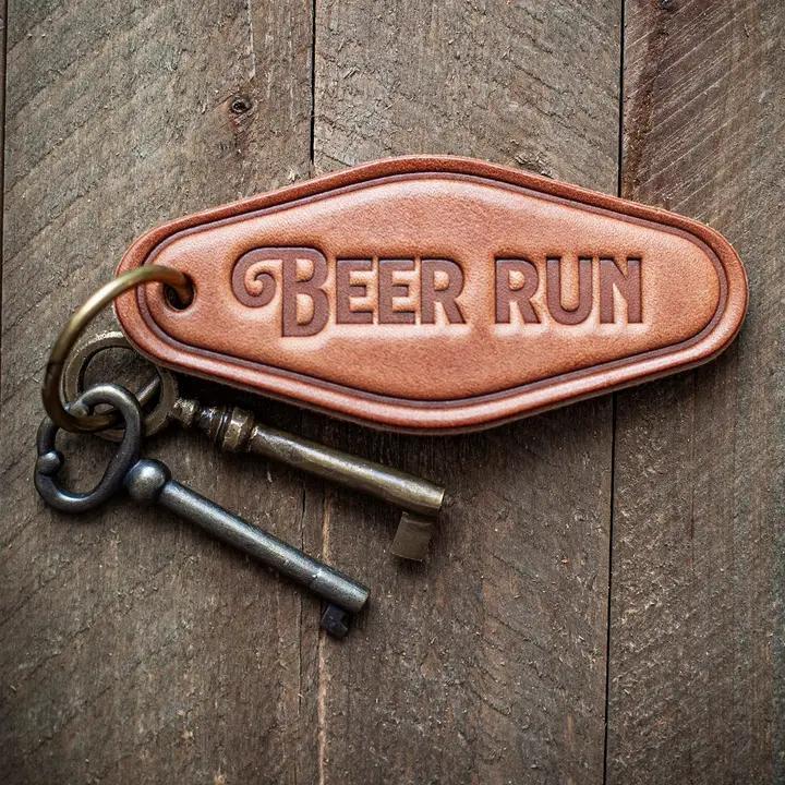 Leather Keychain