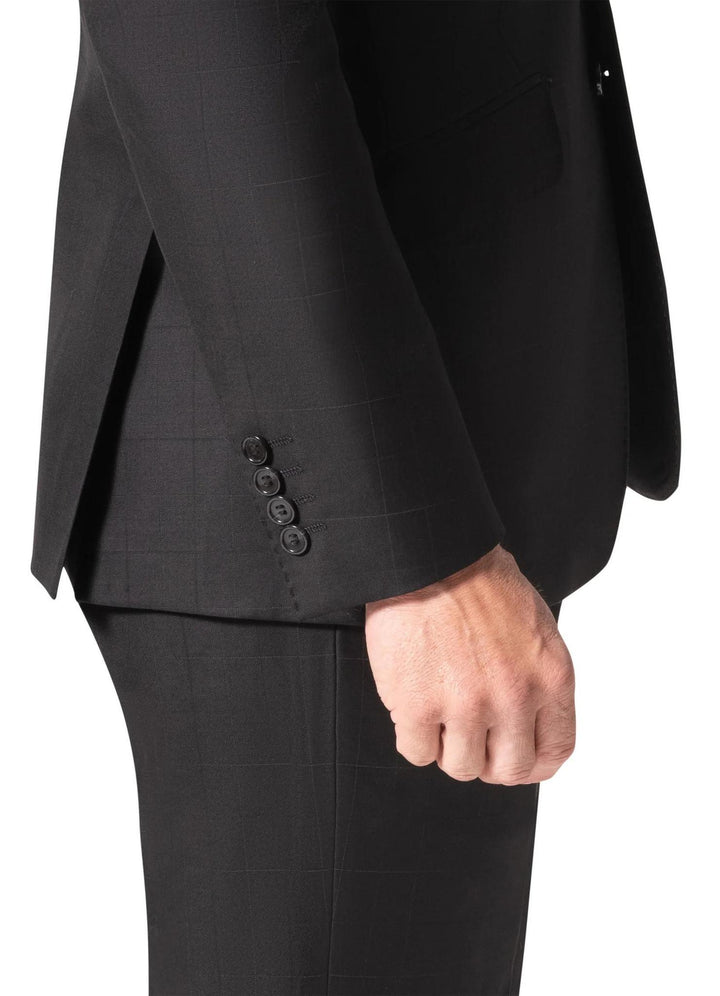 Bergamo Elegant - Faille Wool Solid Suit Modern Fit 10015.200