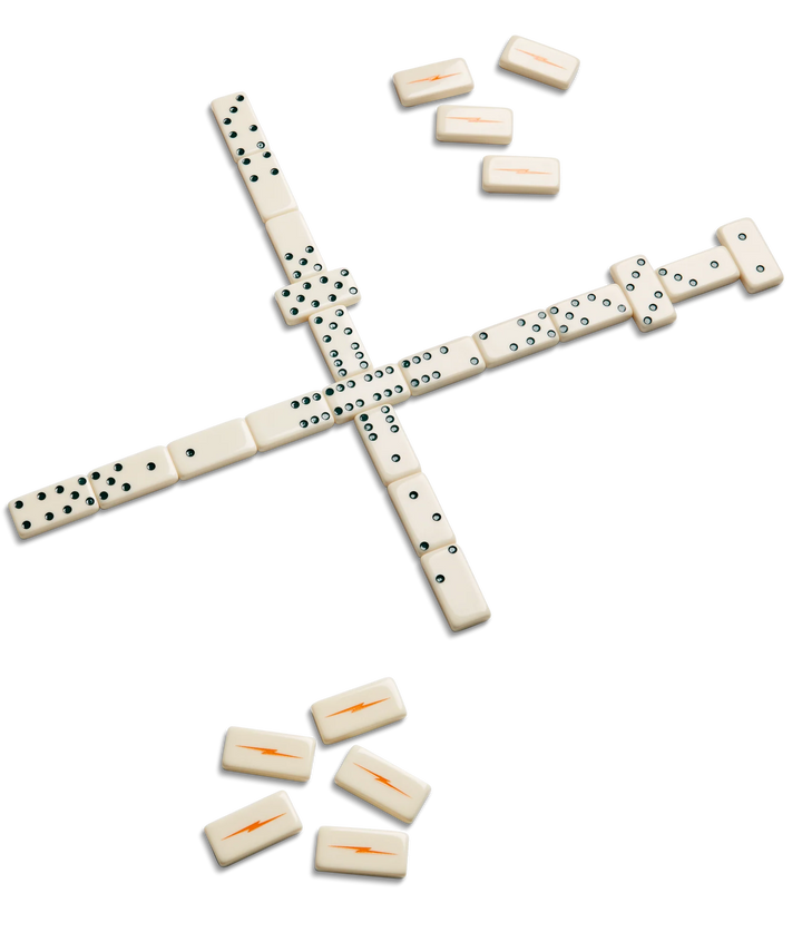 Shinola Dominoes Set
