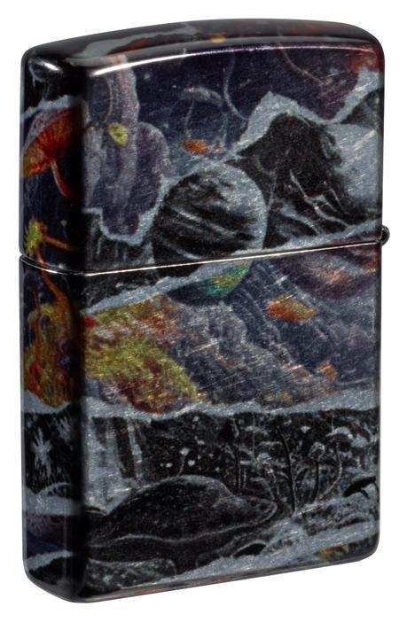 Zippo Fusion Galaxy 540 Tumbled Chrome Windproof Lighter