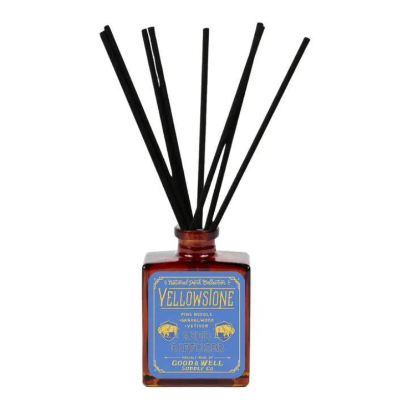Good & Well Supply Co. Yellowstone National Park Reed Diffuser