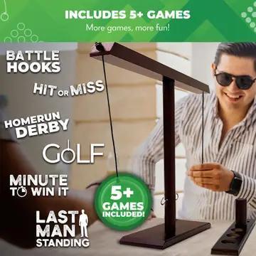 Battle Hooks - 2 Player Hook &amp; Ring Game | default - 