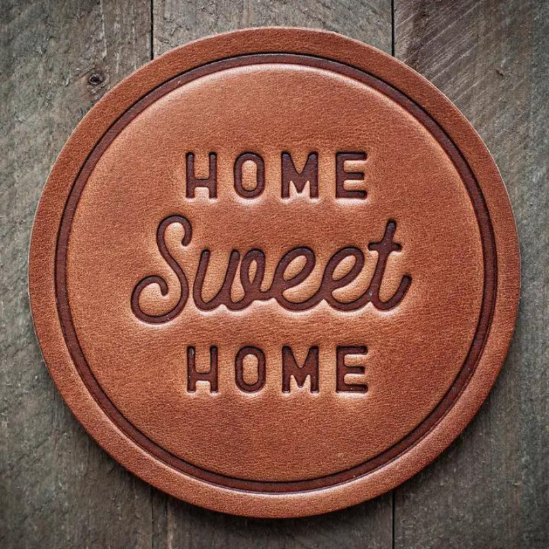Sugarhouse Leather Coaster 