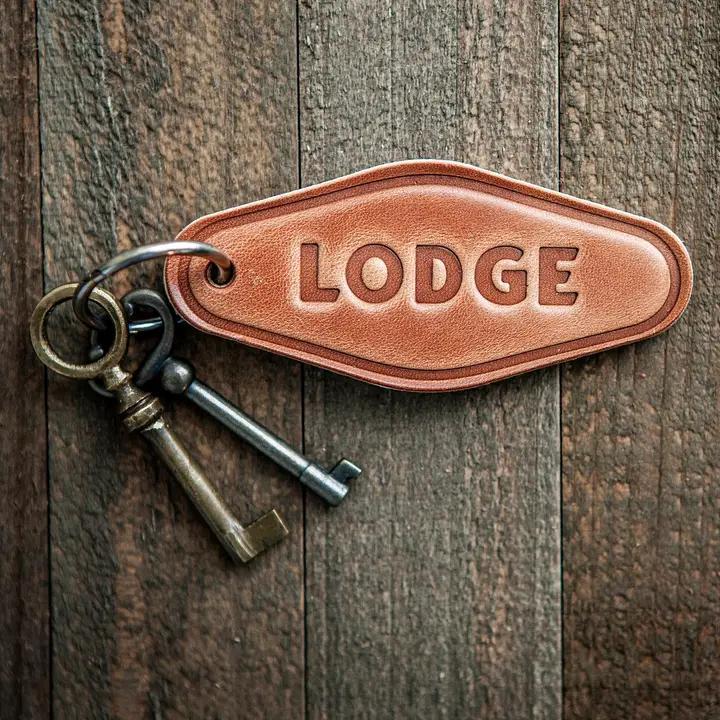 Leather Keychain