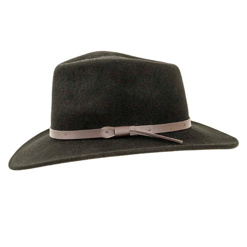 American Hat Makers Pathfinder Crushable Wool Felt Outback Hat