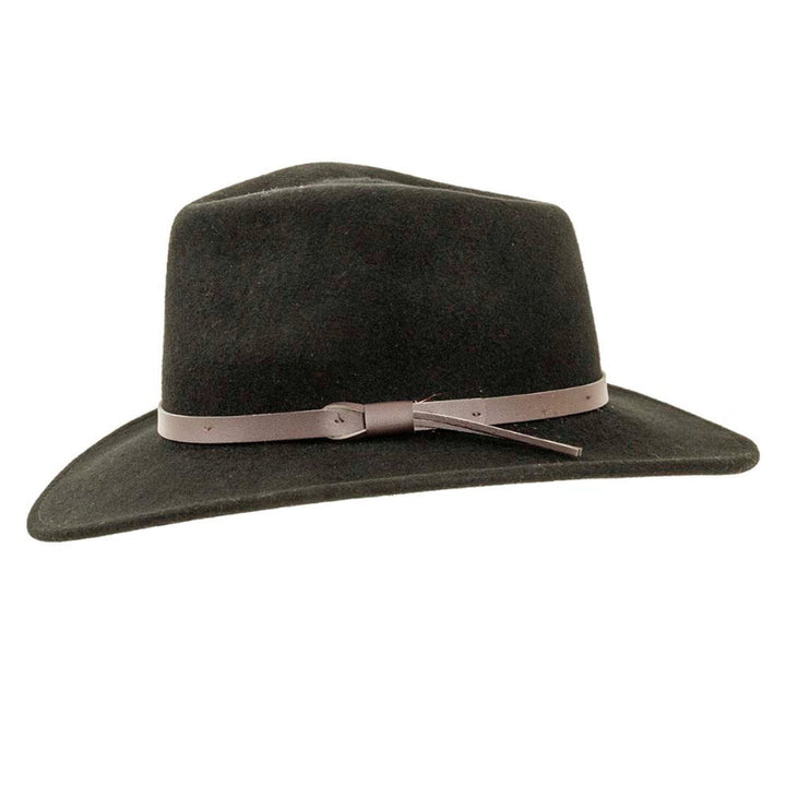 American Hat Makers Pathfinder Crushable Wool Felt Outback Hat